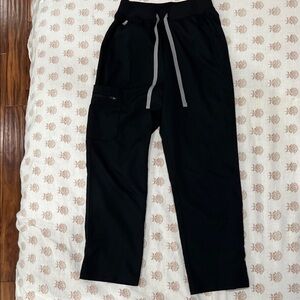 Hanes Black Straight Leg Pants